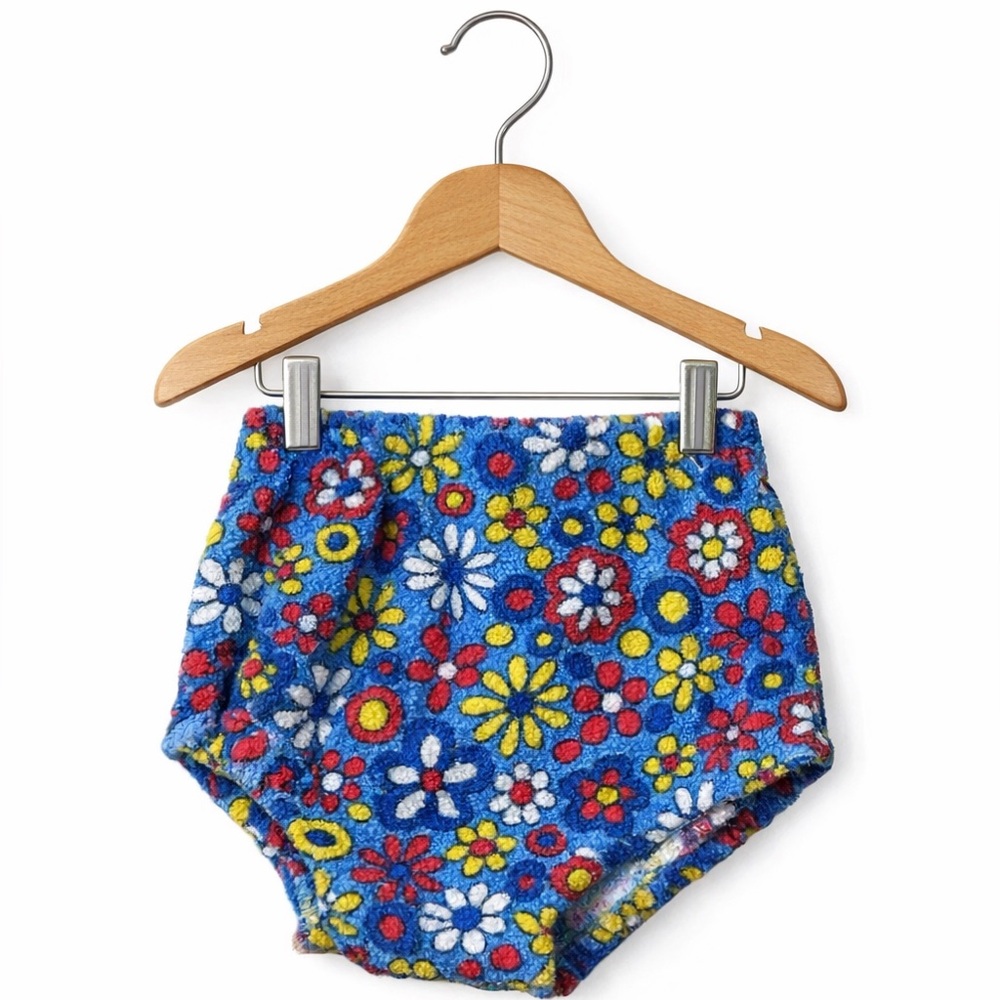 Label Jane Floral Terry Bloomies. Like new Condition. Size 2/3t